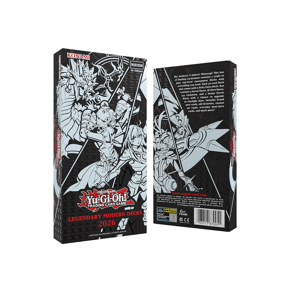Yu-Gi-Oh! TCG Legendary Modern Decks 2026 Premium Boxset